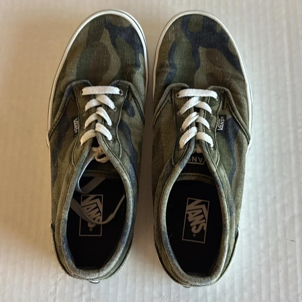 Vans green camouflage